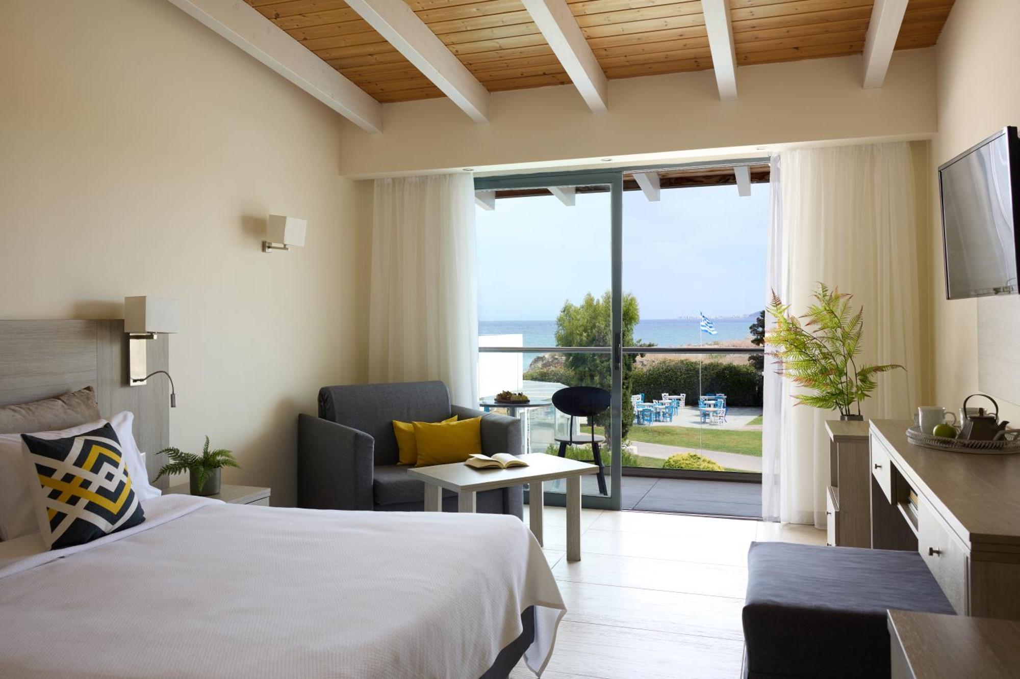 Deluxe Δωμάτιο με μερική θέα στη θάλασσα