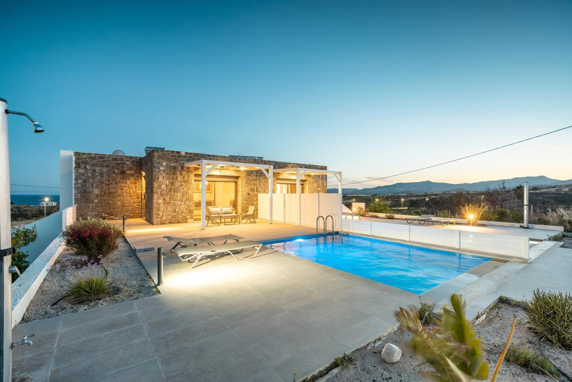Apartment mit Poolblick