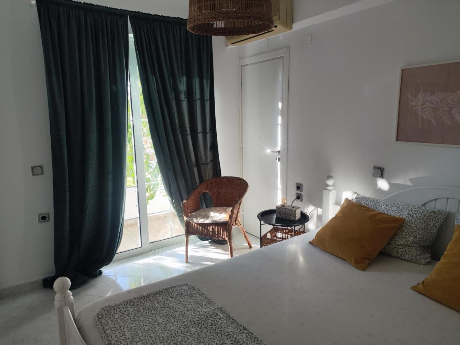 Apartment mit 2 Schlafzimmern und Gartenblick