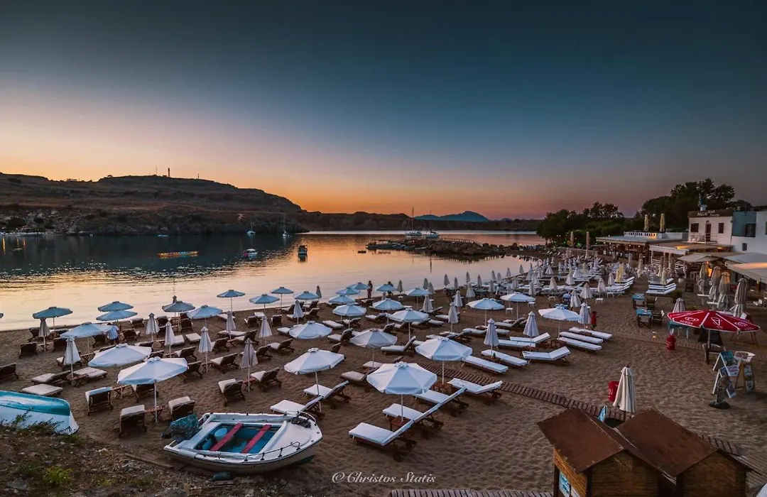 Lindos Shore Summer House With Jacuzzi And Sea View !!!-1