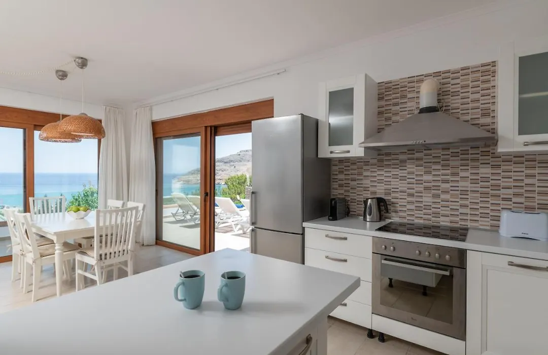 Villa Milena With Private Pool, Vlicha Beach Lindos-1
