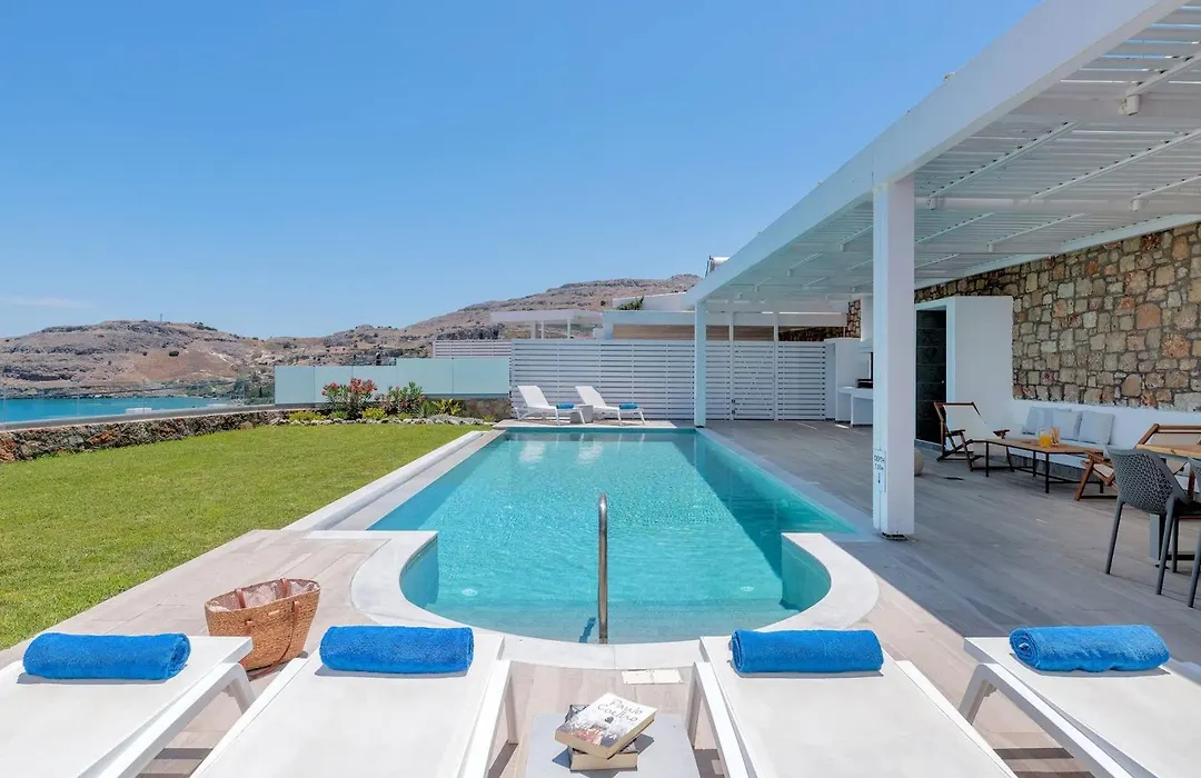 Executive Rhodes Villa Villa Akrotiri Stunning Sea Views 3 Bedrooms-1