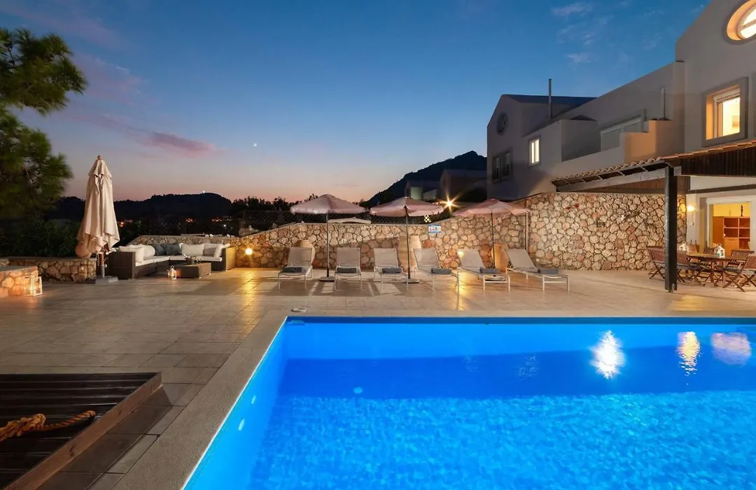 Lindos Villa Amara With Private Pool And Hot Tub-1