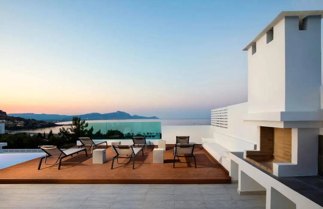 Villa Crystal With Swimming Pool In Lindos-1