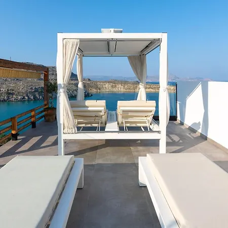 Lindos Shore Summer House With Jacuzzi And Sea View !!!-2