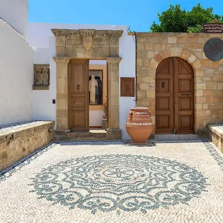 Villa Kleovoulini In Lindos-3