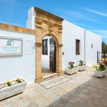 Luxury Rhodes Villa Diamond Villa Hot Tub Beautiful-3