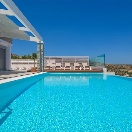 Villa Hermes With Pool & Jacuzzi In Lindos-2
