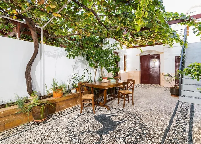 villa Zinovia Líndos che accetta animali