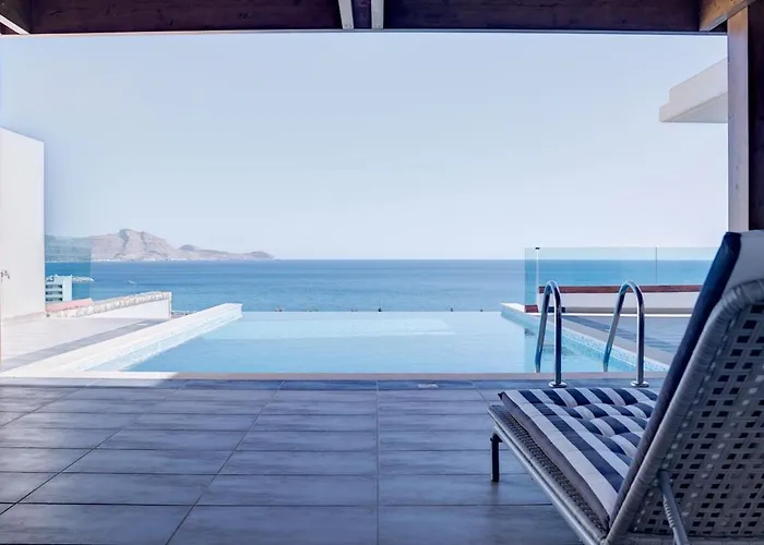 Luxury Villa Verna Líndos mit Pool