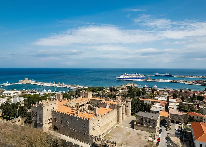 Villa Fluvian Rhodes City with Pool