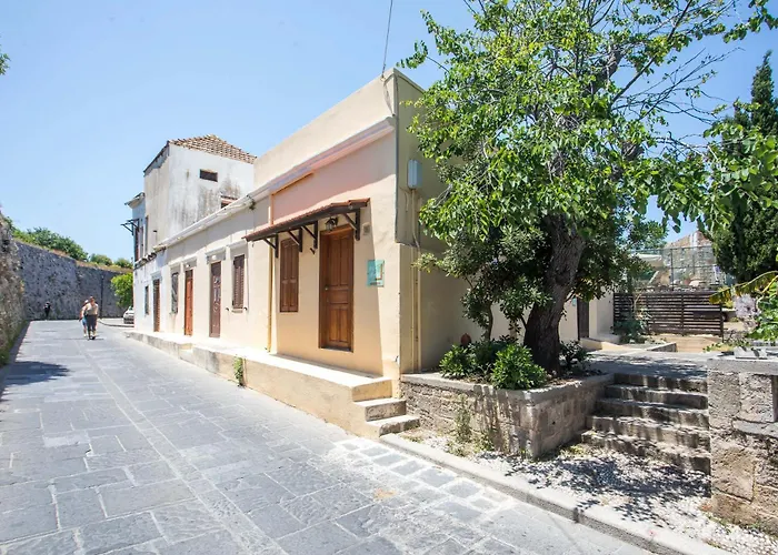 Art Houses Medieval Town Rhodes Rhodes City