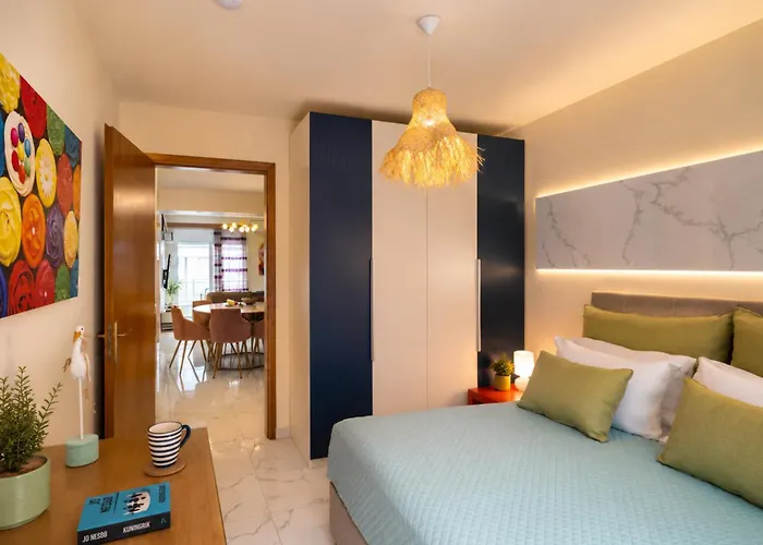 New Luxurious Apartment - 1 Minute From Elli Beach Rhodes City