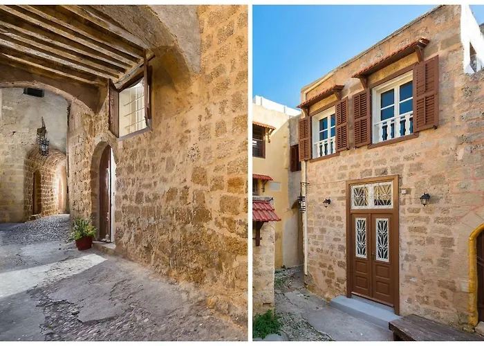 Colourful Home, Medieval Town Rhodes Rhodes City