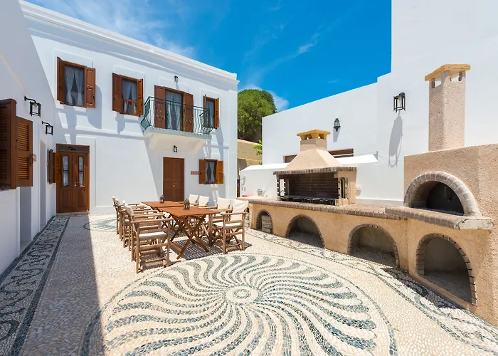 Villa Eftihia Lindos  acceptant les animaux